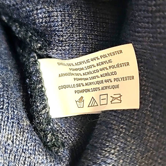 ⭐️3/ $30⭐️ PUMA Youth Knit Navy Blue Hat & Gloves Matching Set - Picture 9 of 11